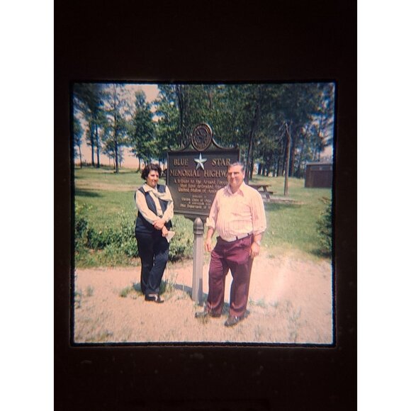 Vintage Family Vacation Slides 31 From 1973-1975 Christmas Lion Country Beach - Picture 11 of 16